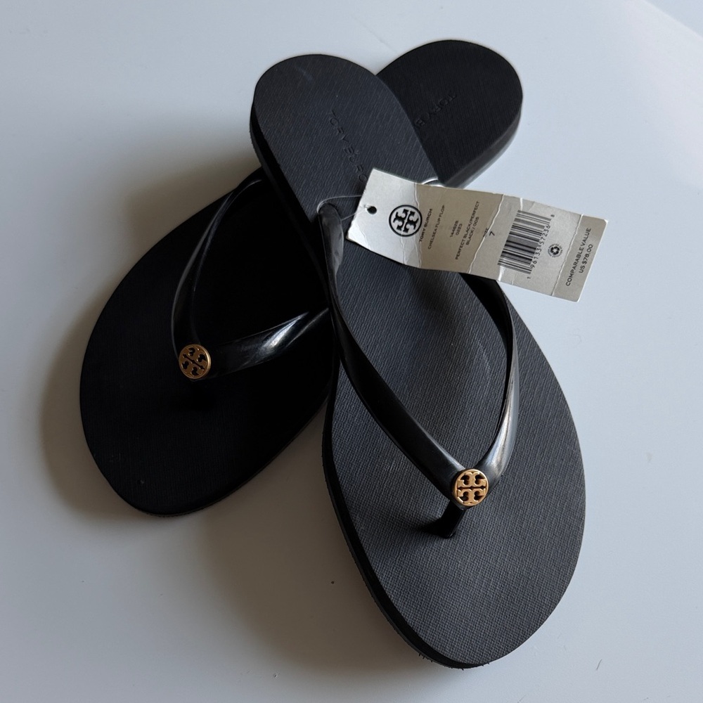 Size 7 Tory Burch Flip Flops